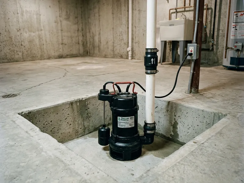 Sump Pump Installation Plumber in Danforth, IL